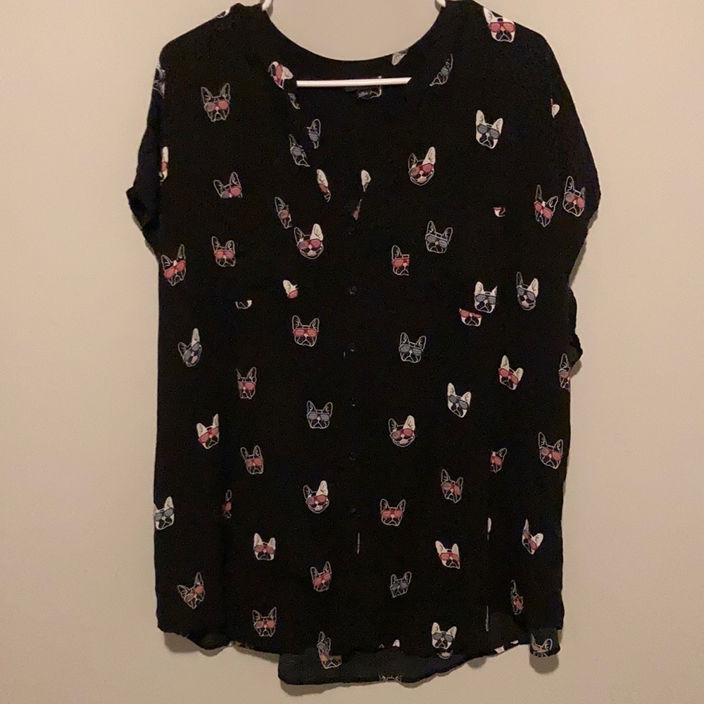 Torrid America French bull dog top